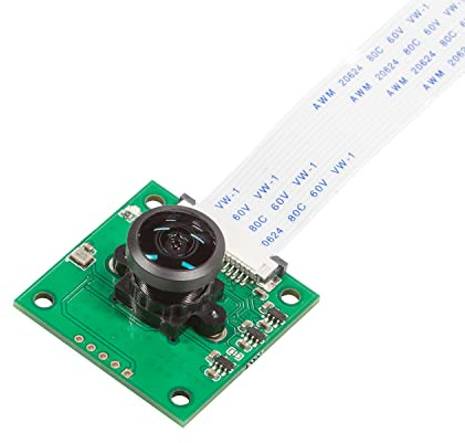 Arducam per fotocamera Raspberry Pi, obiettivo fisheye ultra grandangolare da 5 MP, modulo fotocamera OV5647 Pi con filtro IR e messa a fuoco manuale per Raspberry Pi 4B/3B/3B+