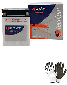 Compatible avec P-OLARIS Trail Boss 330 dal 2003 al 2010 Batterie TECNIUM BB14A-A2 FOURNIE COMPLÈTE Batteries Actives 14 AH Ampere 12 Volt 136X91X178MM