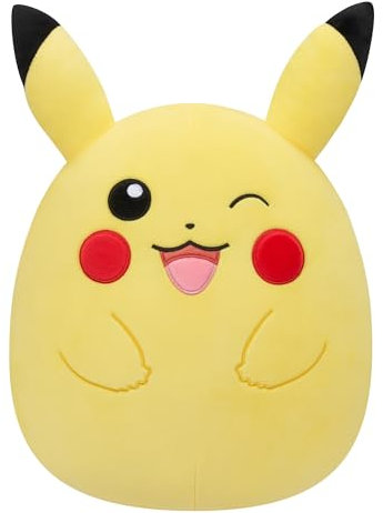 Squishmallows Peluche Pokemon Pikachu 25 cm – Squishmallow Original 2023