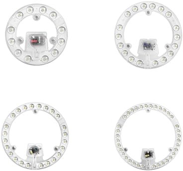 Módulo Led de 220V, Panel de luz de Techo, 12W, 18W, 24W, 36W, Led de Repuesto for lámpara Circular, Ventilador de Techo, lámpara de Pared, módulo Redondo (Color : Cold White, Size : 36W)
