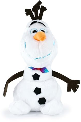 Olaf Frozen Plüschtier mit Fliege, 30 cm, super weiche Qualität