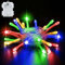 cshare Lichterkette Außen Batterie, 3M/9,8Ft 30 LEDs IP65 Wasserdichte Lichterkette Outdoor Batterie mit 6h Timer, Dekoration für Weihnachten, Garten, Zimmer Außen/Innen (Mehrfarbig)