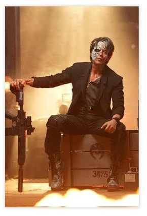 AAVEDA Shah Rukh Khan 1 Leinwand-Poster, Wandkunst, Dekor, Bild, Gemälde für Wohnzimmer, Schlafzimmer, Dekoration, ungerahmt, 30 x 45 cm