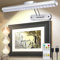 MIOBLUE Bild Licht, batteriebetriebene Bild Lichter für Gemälde mit Fernbedienung, Metall Display Art Licht mit Timer und dimmbar für Wandmalerei, Rahmen, Porträt, Dartboard