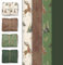 AOBKIAT Geschenkpapier Weihnachten,24 Blatt Grün Seidenpapier für Geschenkschachteln,Verpackung von Weinflaschen,Neujahrsdekorationen,DIY-Kraftpapier,51x38CM