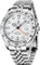 Pagani Design herrenuhr automatik GMT Business Sports Mechanisch Herrenuhren Wasserdicht 100M Analogue Edelstahl Armbanduhr für Männer (Silver)