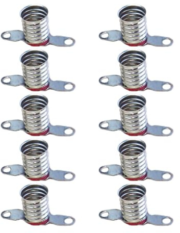 TopHomer 10 Stück E10 Mini-LED-Glühbirne Sockel Schraubsockel, kleine Glühbirne Halter für DIY-Beleuchtung, Physik-Experiment, elektrische Prüfung, und Home-Schaltung Projekte