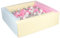 Velinda Piscine à balles carrée avec 300 balles, Cuir écologique, 5 éléments (Couleur de la Piscine/de balles: Rose, Bleu, Jaune (Pastel)/Blanc, Transparent, Rose Clair, Gris)