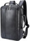 TIDING Leather 15.6 Laptop Backpack for Men Business Work Bag Convertible Briefcase Backpacks Expandable Travel Rucksack Large Anti Theft Daypacks, Black