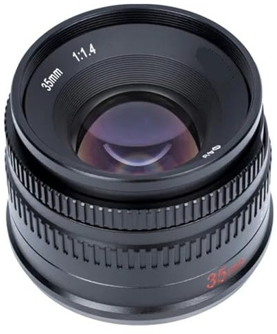 Camera Lenses, 35-mm-F1.4-APS-C-Festbrennweitenobjektiv, kompatibel mit Fujifilm X-H2, Nikon ZFC Micro 4/3 ZVE10, A6000 und FX30,Replacement(Z)
