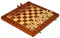 Philos 2610 - Chess Tournament No 4 - Schachspiel, 48cm in Kassette mit Brett in Mahagoni/ Bergahorn