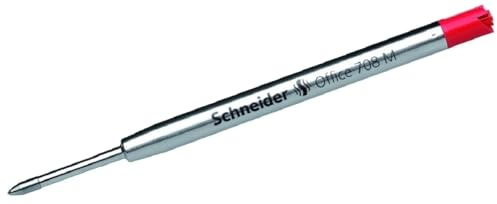 Schneider Office 708 Kugelschreibermine, M, rote Tinte