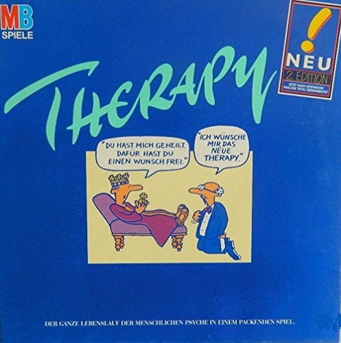 Therapy 2. Edition. Gesellschafts / Partyspiel über Psychologie (Erscheinungsjahr 1994) by MB Spiele