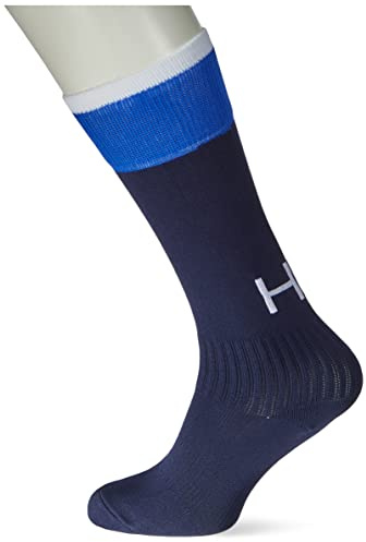 HS F15 Stutzen Fußball, Unisex, HAF15CZ9991-2, Blu Navy/Bianco/Blu Royal, 2
