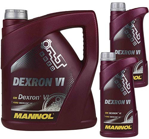 6 Liter Original MANNOL Getriebeöl Dexron VI Gear Oil Automatikgetriebeöl