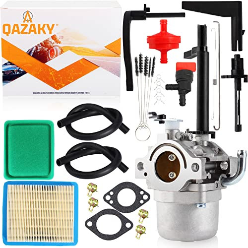QAZAKY Reemplazo del filtro de aire del carburador para el generador Briggs Stratton 342cc 10HP 030235 Coleman Powermate 5000 5550 5600 6200 6250 8550 8600 GenPower 305 Troy Bilt 1450 Series Nikki