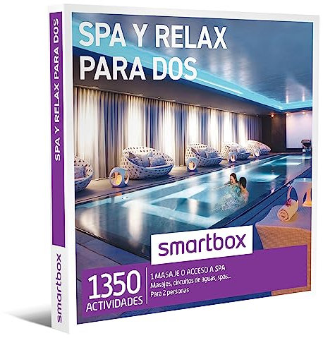Smartbox Spa- und Relax-Geschenkbox für Zwei – Geschenkidee für Eltern – 1 Wellness-Aktivität für 2 Personen