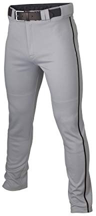 Easton Herren Rival+ Baseballhose, grau/schwarz, X-Large