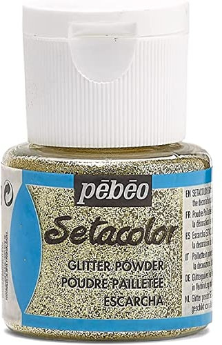 PÉBÉO Auxiliaire Setacolor 1 Flacon Poudre Pailletée Or 10 g