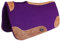 CHALLENGER 39RT03PR Pferde-Sattelpolster aus Wollfilz, Feuchtigkeitstransport, Violett