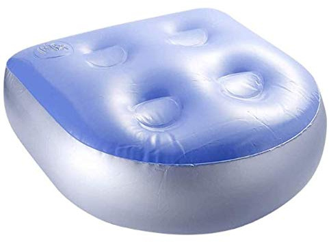 1 x Whirlpool-Sitzerhöhung für aufblasbaren Whirlpool-Sitz, multifunktionaler Spa-Sitz mit Saugnapf, für Erwachsene und Kinder zu Hause, Spa und Erholung (1 Stück, blau).