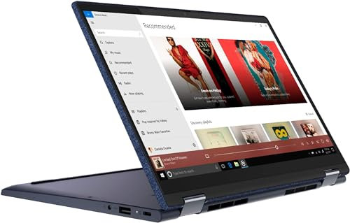 Lenovo Yoga 6 13ARE05 13.3 Full HD IPS Touchscreen Convertible Laptop AMD Ryzen 5 4500U 8GB RAM 256GB SSD FP Backlit Keyboard Windows 10 Home Abyss Blue - 82FN002GUK