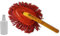 Car Duster MINI California Style Staubwedel rot Profi 30cm Nachfüll Duster Fluid mit Duster Fluid