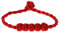 DREAMDEER Bracelet en Corde Porte-Bonheur Chinois Feng Shui 5 Perles nouées chaîne Rouge
