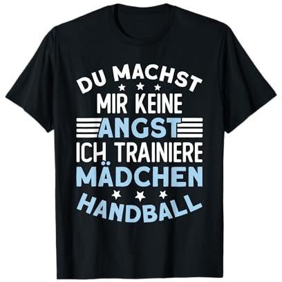 Handballspieler Mädchen Handballtraining Handball Trainer T-Shirt