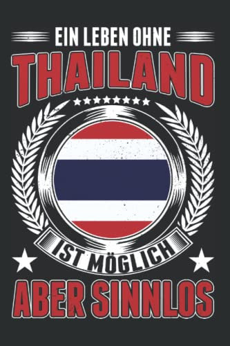 Thailand Tagesplaner: Thailand Urlaub Bangkok Reise Pattaya / Kalender 2023 & 2024 / Wochenplaner Tagesplaner Planer / Planungsbuch To-Do-Liste / 6x9 Zoll / 100 ausfüllbare Seiten