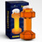 Elerise Dumbbell Bierglas 750 ml besonderer Bierkrug in hantelform in Geschenkverpackung