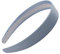 Topkids Accessories Serre-tête Alice en satin pour femmes, adultes, filles, enfants, école années 60, 70, 80, serre-tête uni, 2,5 cm d'épaisseur, large et rigide (bleu clair)