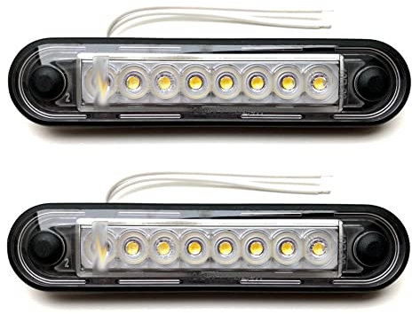 MelTruck® 2x LED Begrenzungsleuchte Positionsleuchte 12V 24V E9 für LKW PKW Anhänger