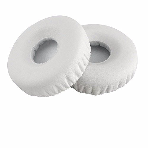 VKMKV Earpads Replacement Foam Ear Pads Pillow for Sony MDR-BTN200 BTN 200 Headset Pad Cushion Cups Cover Headphone Repair Parts (Color : White)