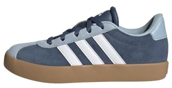 adidas VL Court 3.0 Shoes Kids Schuhe, Preloved Ink/Cloud White/Wonder Blue, 35 EU