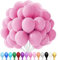 Luftballons hellrosa, 100 Stück 10 Zoll Luftballons hellrosa Matt, 2.2g Latex Luftballons, Luftballons Matt, für Geburtstagsfeiern, Jubiläumsfeiern, Hochzeiten, Baby Party, Partydekorationen