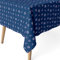 Martina Home Harzbeschichtete Tischdecke Anker, 220 x 140 cm, Blau