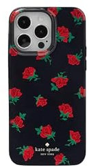Kate Spade New York iPhone 14 Pro Max Case (Black Roses)