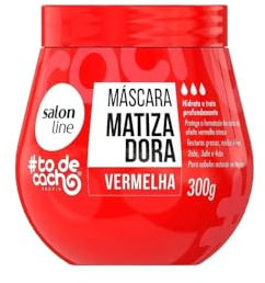 Máscara Matizadora Vermelha Salon Line - 300G