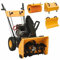 SECOLI Schneefräse Benzin Kehrmaschine Schnee Schneeräumer Snow Track 6,5 PS Schneekehrmaschine 4-in-1 Schneeräumgerät Schneeräumung schneeräumen Schneeschaufel Schneeschieber