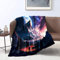 3D Druck Überwurfdecke, Stellar Twilight Galaxy, Fleece Bettüberwürfe, wendbar, warme Fleece Decke, Ganzjahres Überwurf, Decken, Kinderbettwäsche, 47,3 x 59 Zoll, Flanell (120 x 150 cm)