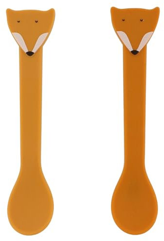 Lot de 2 cuillères en silicone Mr. Fox - Trixie
