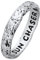 HG HAZE & GLORY Ring Herren aus 925 Sterling Silber, Schmuck Männer, Silberring oxidiert, Cool, Sun Chaser