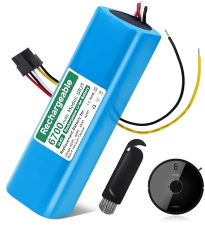 Mspalocell 6700Mah 14,4V Batería De Repuesto para Conga 4690 4090 4490 4590 Batería De Robot Aspirador