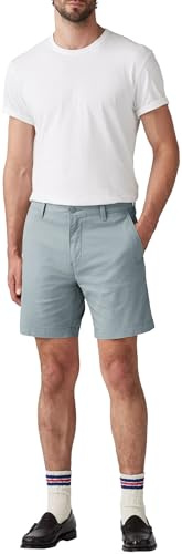 Levi's Herren XX Chino Taper Shorts II Casual Shorts, Steam Blue Cotton Linen, 29W