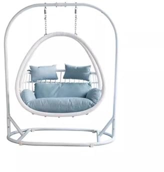 Rattan Hängesessel Korb Rattan Stuhl Indoor Hängematte Haushalt Chlorophytum Comosum Schaukelstuhl Balkon Schaukel Schaukelstuhl Hof Hängesessel Hängender Rattan-Stuhl
