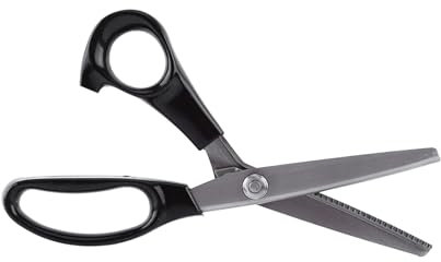 Zick-Zack-Schneiden, Professionelle Schneiderschere 3 5 7 Mm Edelstahl für Heimtextilien (3mm)