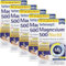 tetesept Magnesium 500 Nacht - 5 x 30 Tabletten - Nahrungsergänzungsmittel mit hochdosiertem Magnesium - entspannte Muskeln im Schlaf mit Magnesium Tabletten