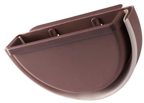 Amosfun Cubo Reciclaje Contenedor De Pared Cesta De Almacenamiento Para Cocina y Baño