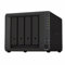 NAS 4Bay, 2xGbE, espansione di storage, gestione dati, backup, server multimediale, collaborazione remota.